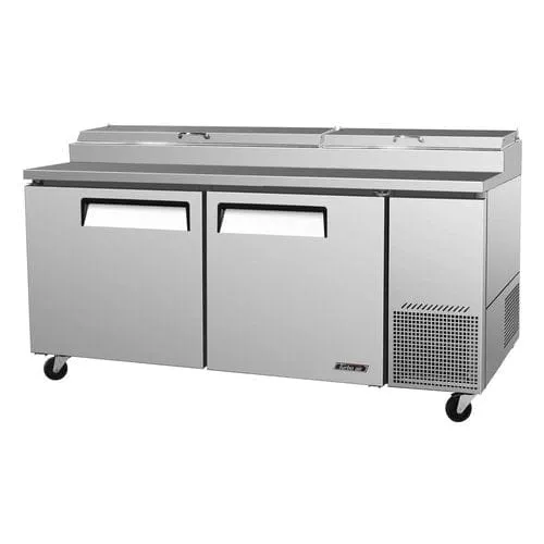 Turbo Air TPR-67SD-N 67" Refrigerated Pizza Prep Table