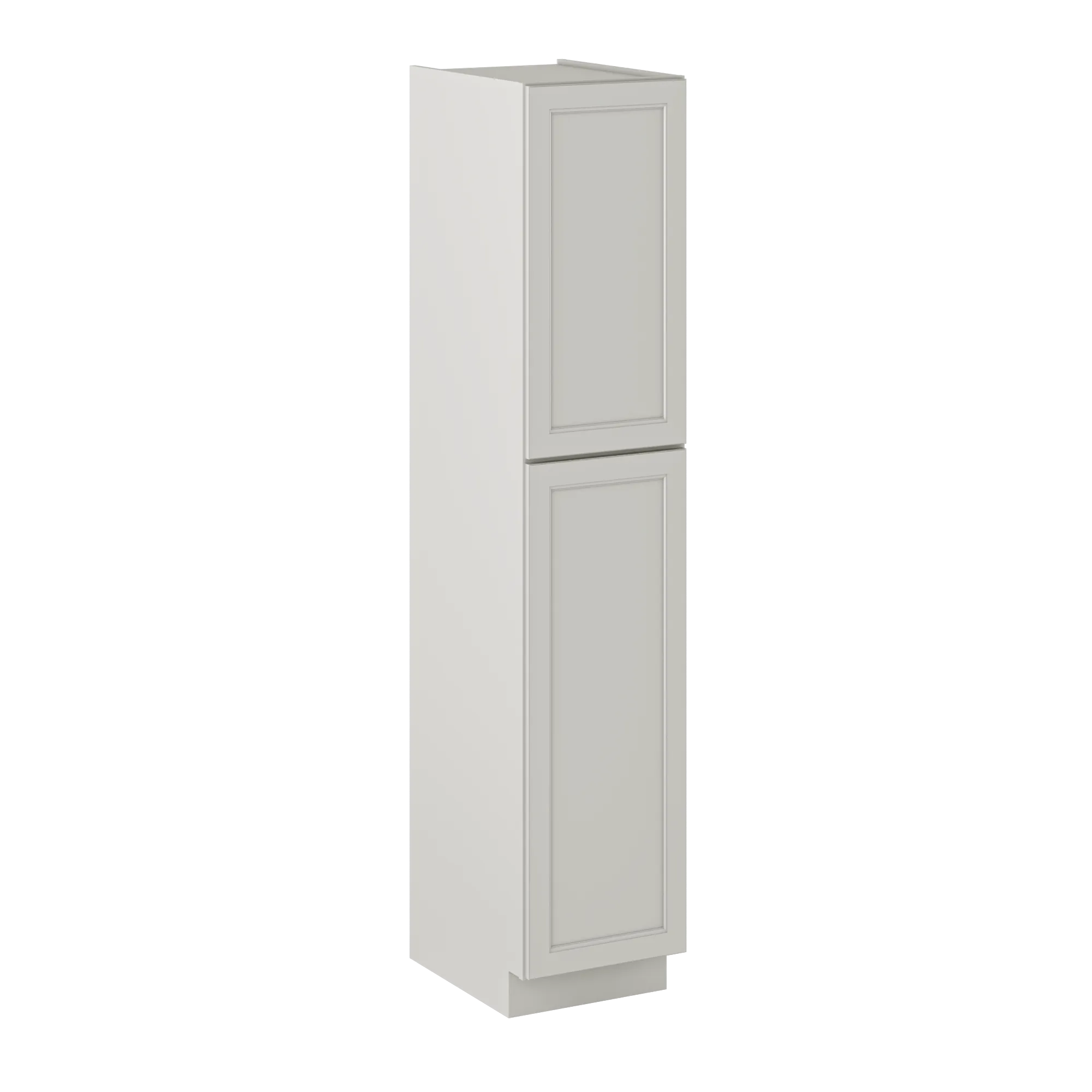 Utility Kitchen Cabinet U1890 Milan Pearl 18 in. width 90 in. height 24 in. depth