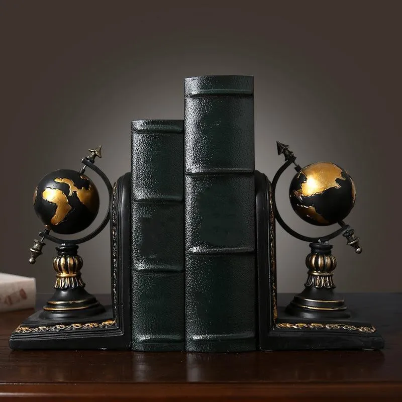 Vintage Retro Globe Bookend