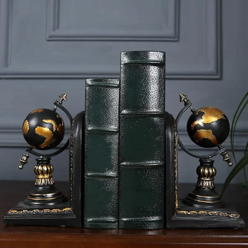 Vintage Retro Globe Bookend