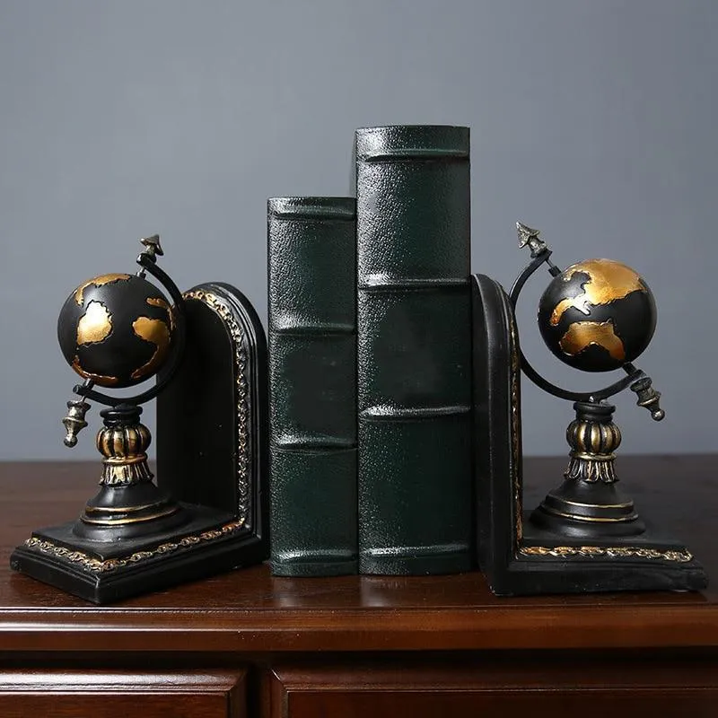 Vintage Retro Globe Bookend