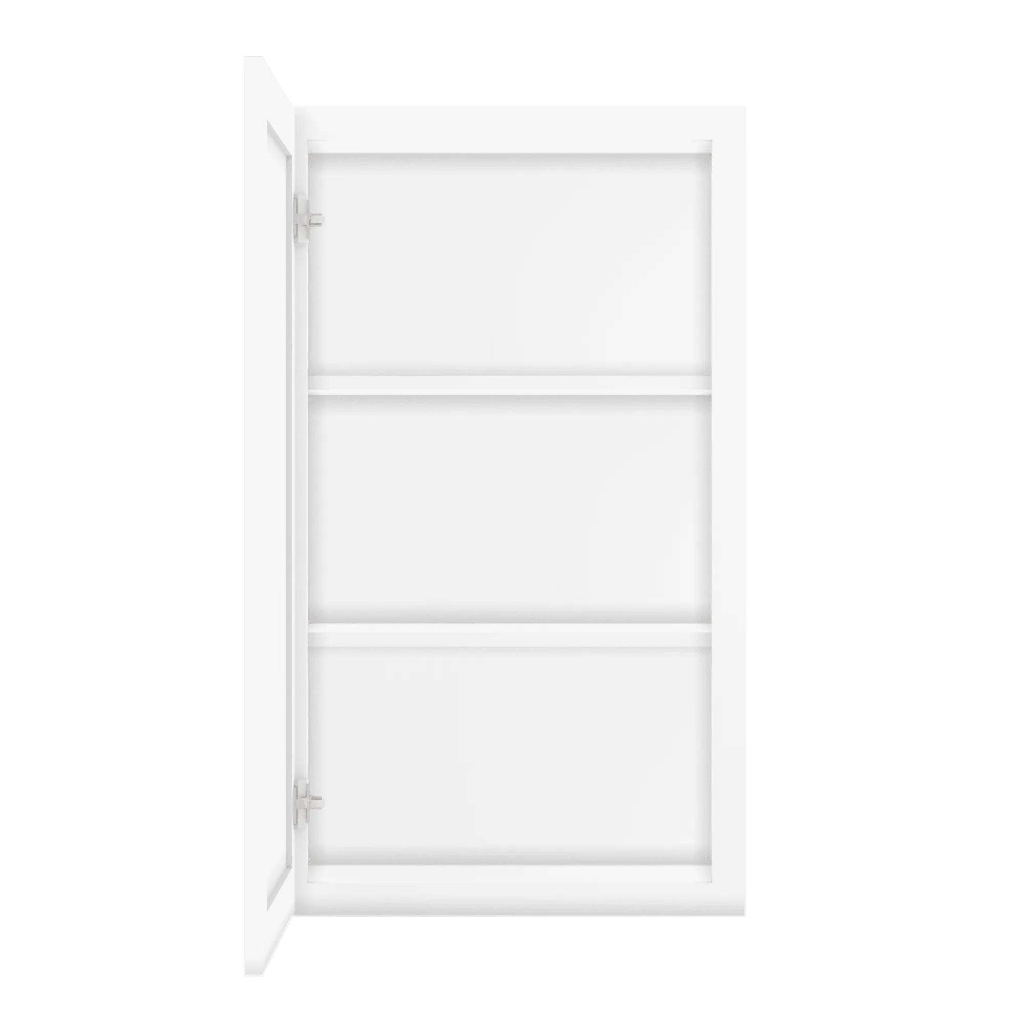 Wall Kitchen Cabinet W2136 Alpina White LessCare 21 in. width 36 in. height 12 in. depth