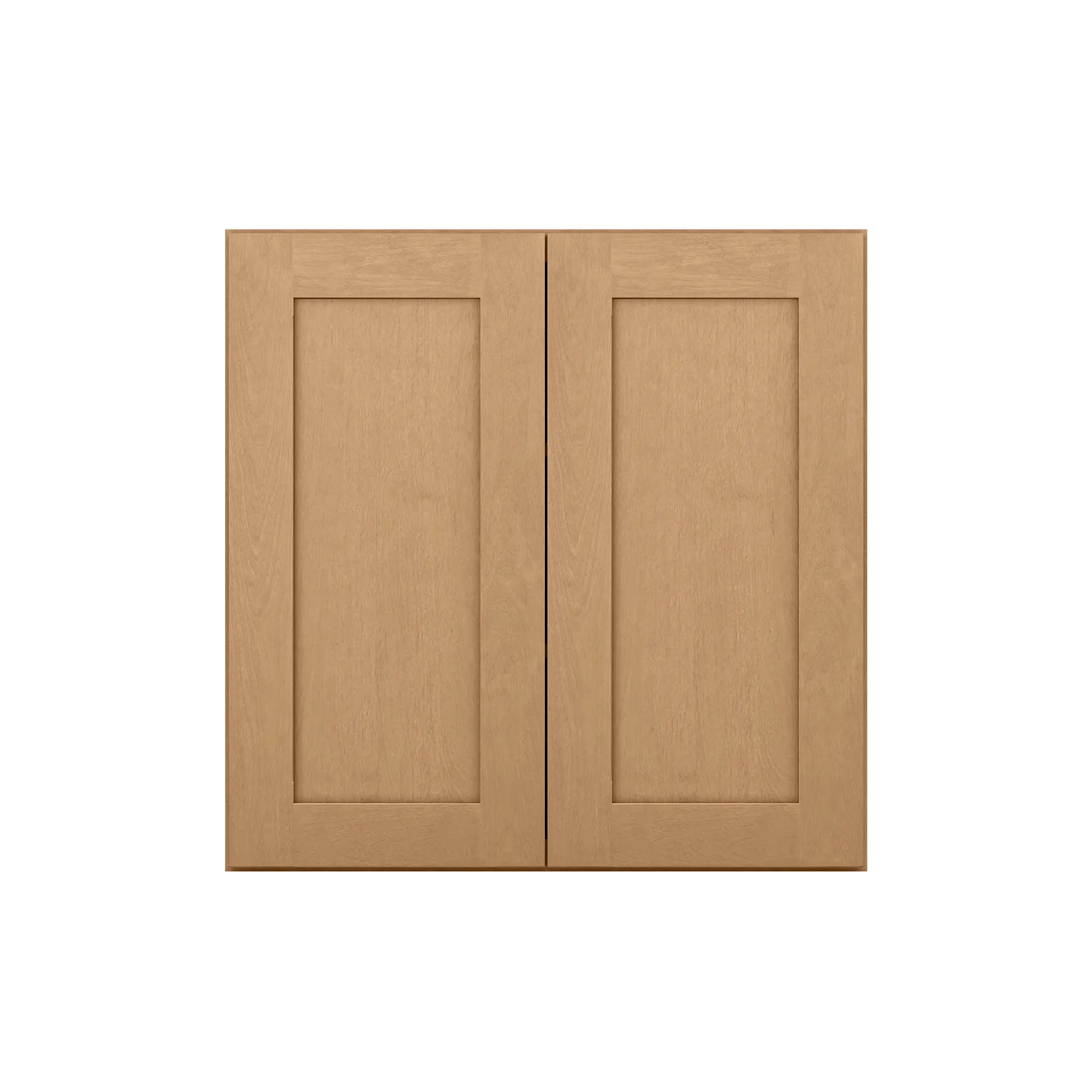 Wall Kitchen Cabinet W3030 Shaker Toffee LessCare 30 in. width 30 in. height 12 in. depth