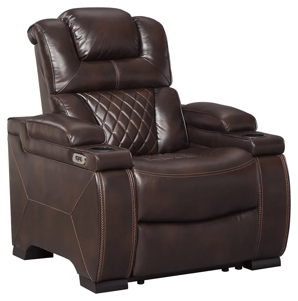 Warnerton Sofa, Loveseat and Recliner in Chocolate