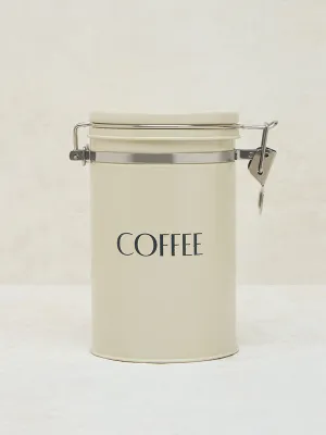 Westside Home Off-White Coffee Canister