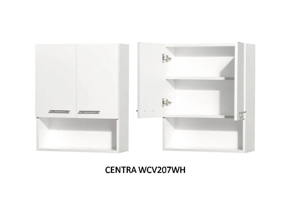 WYNDHAM COLLECTION Centra 24" Bathroom Vanity Set - White